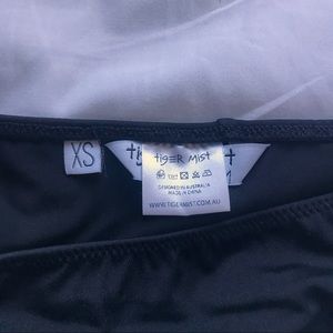 Tiger Mist Swim - Black high waisted swim bottoms Tiger Mist Swim - Black high waisted swim bottoms